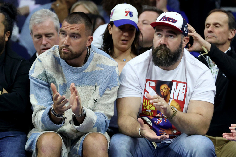 Travis and Jason Kelce have paid tribute to the victims of the Kansas City Chiefs' Super Bowl victory parade shooting