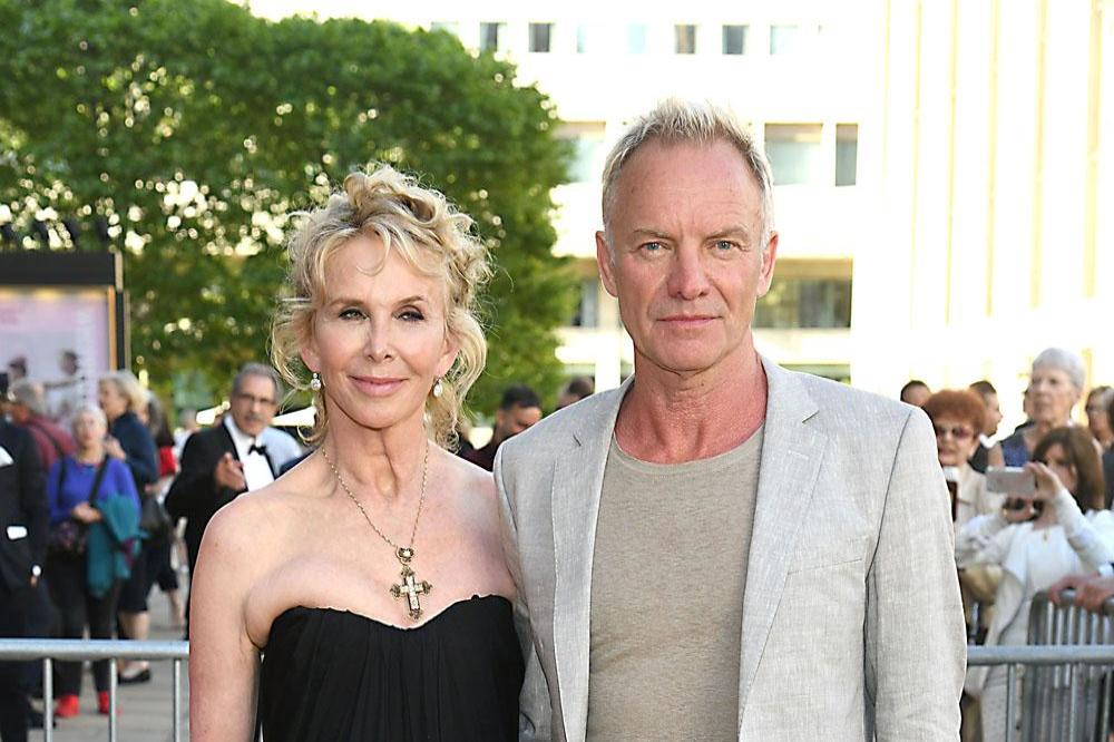 Trudie Styler and Sting 