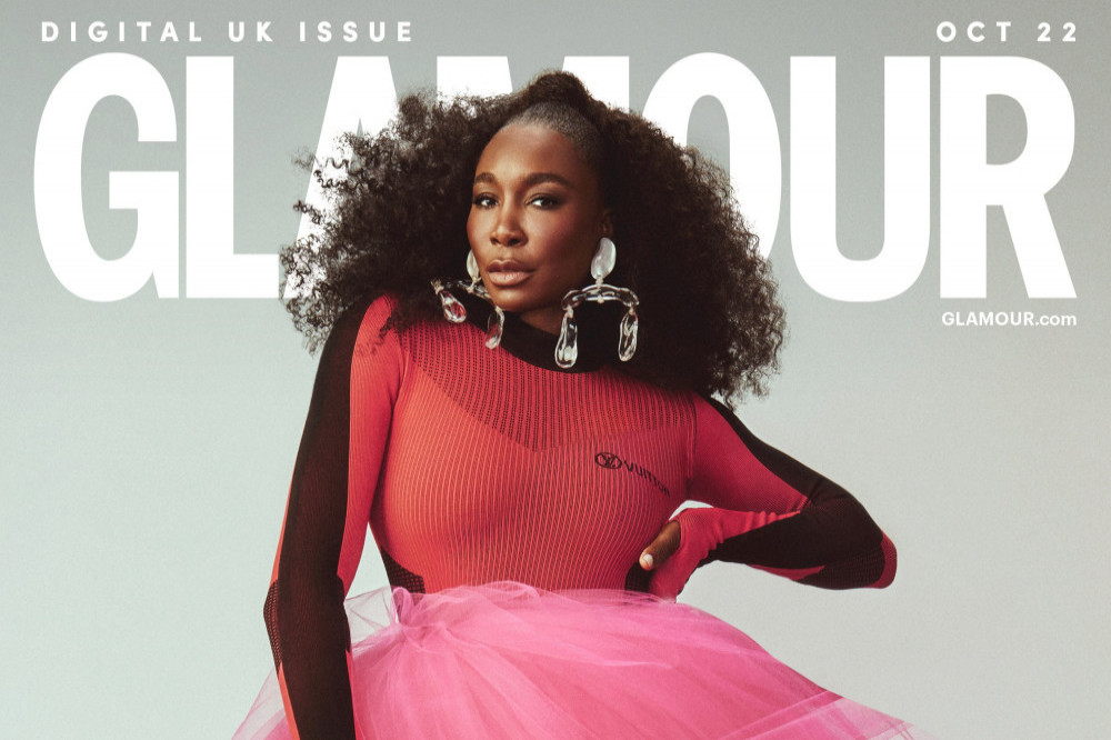 Venus Williams on the cover of Glamour magazine