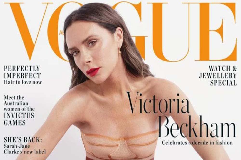 Victoria Beckham covers Vogue Australia 