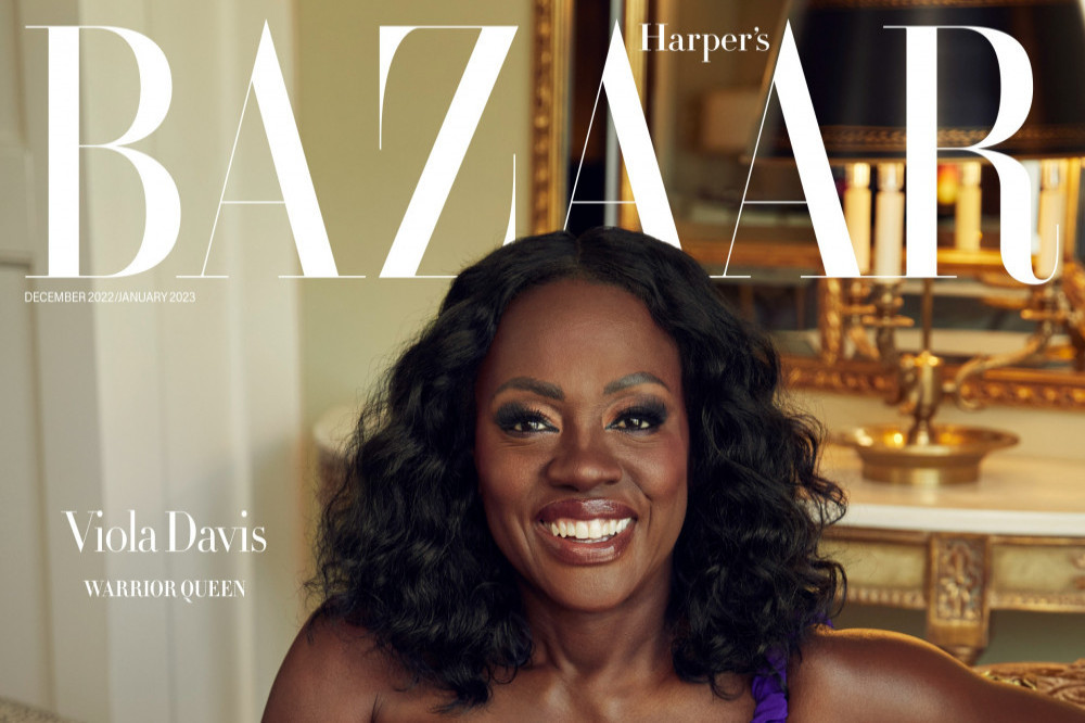 Viola Davis covers Harper's Bazaar