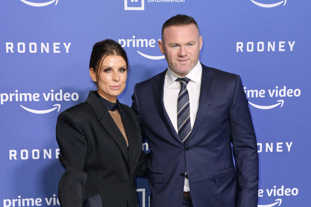 Wayne and Coleen Rooney at the premiere of Amazon documentary Rooney
