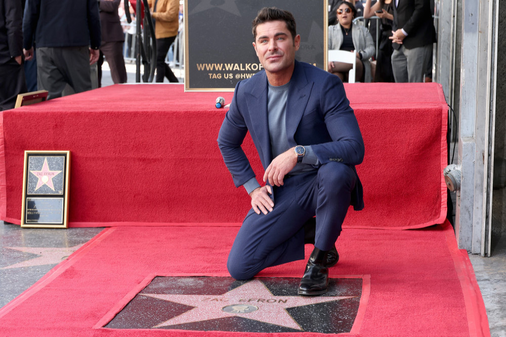 Zac Efron paid tribute to Matthew Perry at his Hollywood Walk of Fame ceremony
