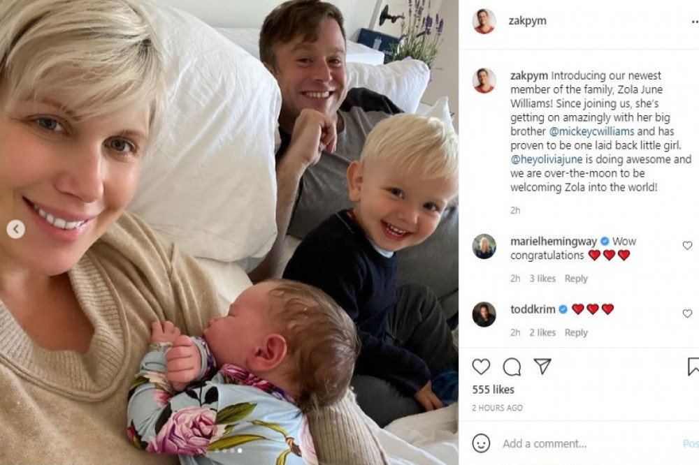 Zak Williams' family (c) Instagram