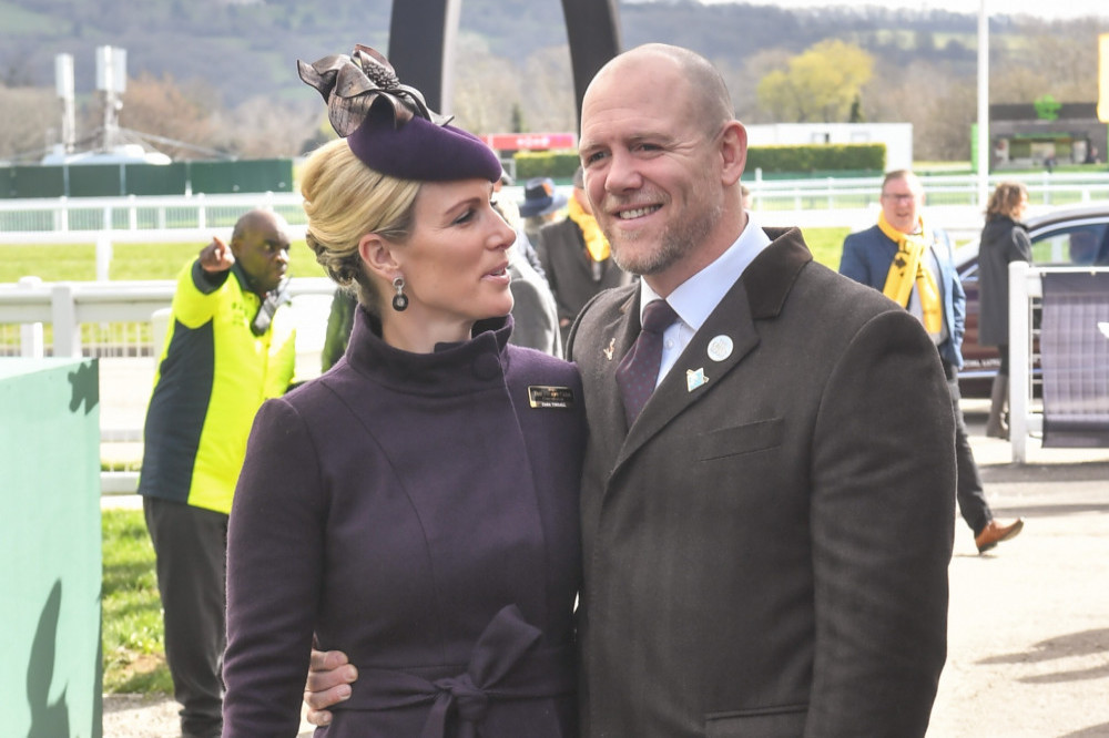 Mike Tindall had a lovely time getting his son christened