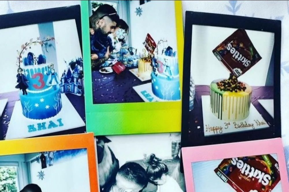 Zayn Malik's birthday tribute to Khai (c) Instagram