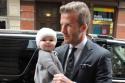 David Beckham with Daughter Harper