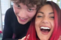 Dianne Buswell and Bobby Brazier have reunited for a dancing session at a care home