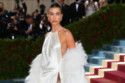 Hailey Bieber at the Met Gala in New York