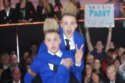 Jedward at the 'Celebrity Big Brother' final in 2011