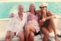 Joely Richardson shared a picture from her final holiday with her sister Natasha and their mum Vanessa Redgrave