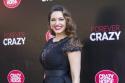 Kelly Brook looked sexy and stylish in her black lace dress