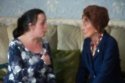 Natalie Cassidy as Sonia Fowler and June Brown as Dot Branning 