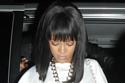Rihanna wears a bold Chanel padlock necklace