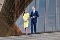 Duchess Catherine and Prince William at the Sydney Opera House