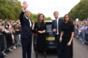 The royals meet members of the public at Windsor