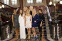 The Spice Girls with Jennifer Saunders and Judy Craymer