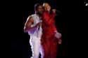 Usher has addressed his steamy performance with Alicia Keys