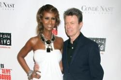 Iman 'Holding Up' After Bowie's Death
