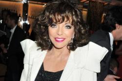 Joan Collins Makes An Effor To Look Good
