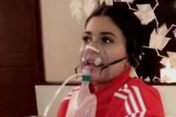 Kylie Jenner receives oxygen for altitude sickness in Peru