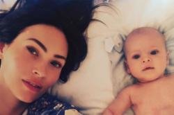 Megan Fox shares first picture of youngest son