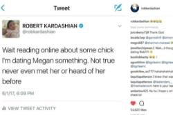 Rob Kardashian denies dating rumours