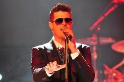 Robin Thicke's 'Blurred Lines' is the most downloaded song of all time in the UK