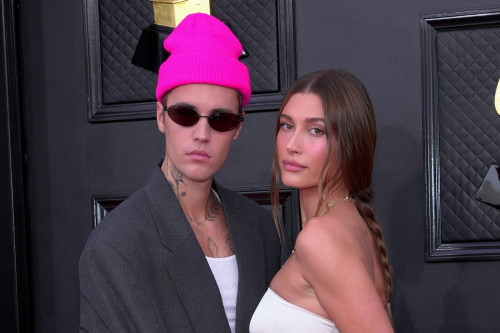 Justin and Hailey Bieber attended a late-night church service hours after the model’s dad Stephen Baldwin appealed for prayers for the couple