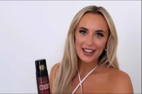 Millie Court launches a fake tan line with Revolution (C) Millie Court/Instagram