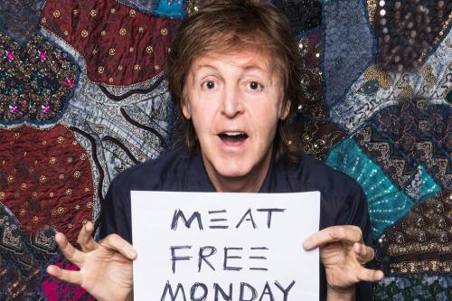 Paul McCartney Raps for Meat-Free Mondays