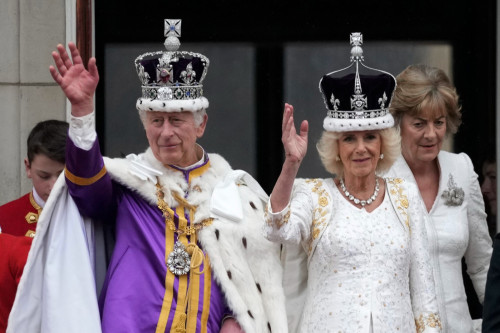 The King and Queen are celebrating the first anniversary of their Coronation