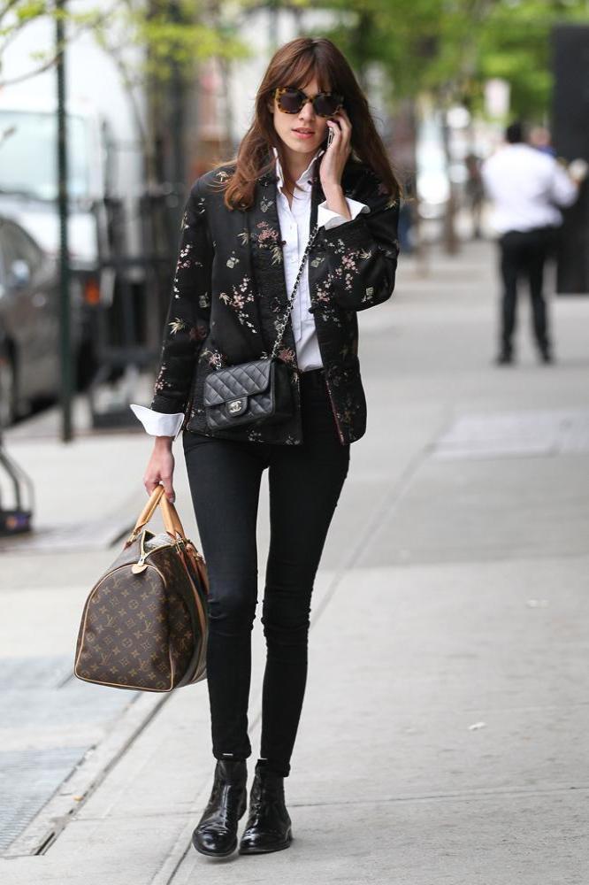 Alexa Chung keeps her style relatively simple