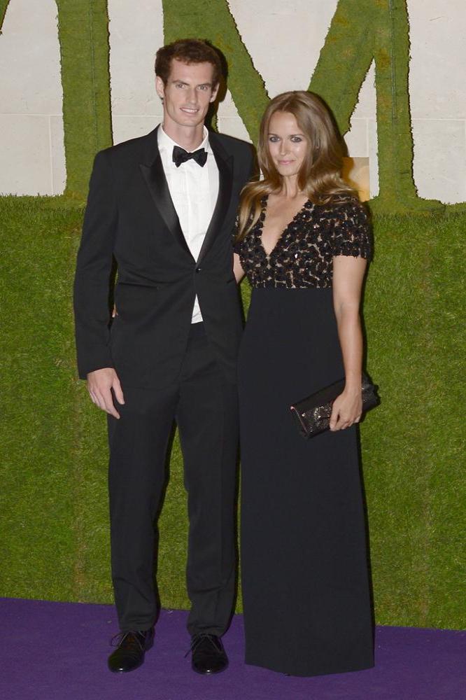 Andy Murray and Kim Sears at the Wimbledon Champions Dinner