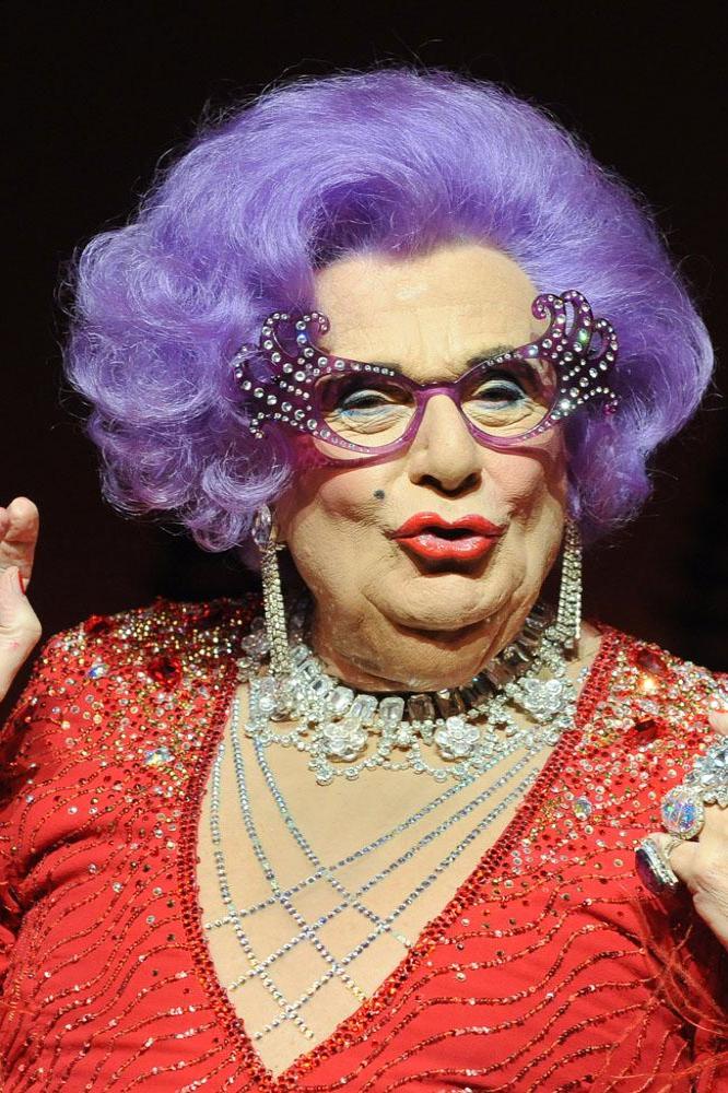Barry Humphries as Dame Edna Everage 