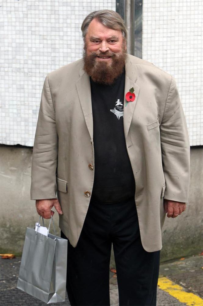 Brian Blessed leaving the Loose Women studios
