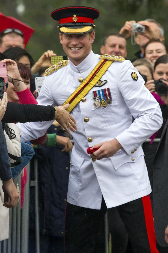 Britain's Prince Harry in Canberra