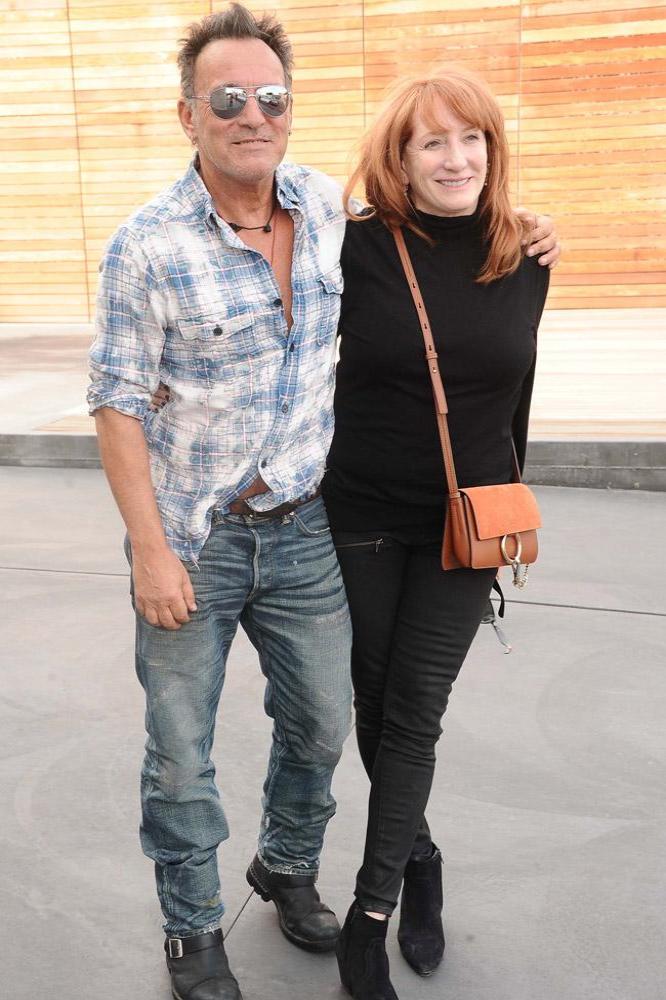 Bruce Springsteen and Patti Scialfa
