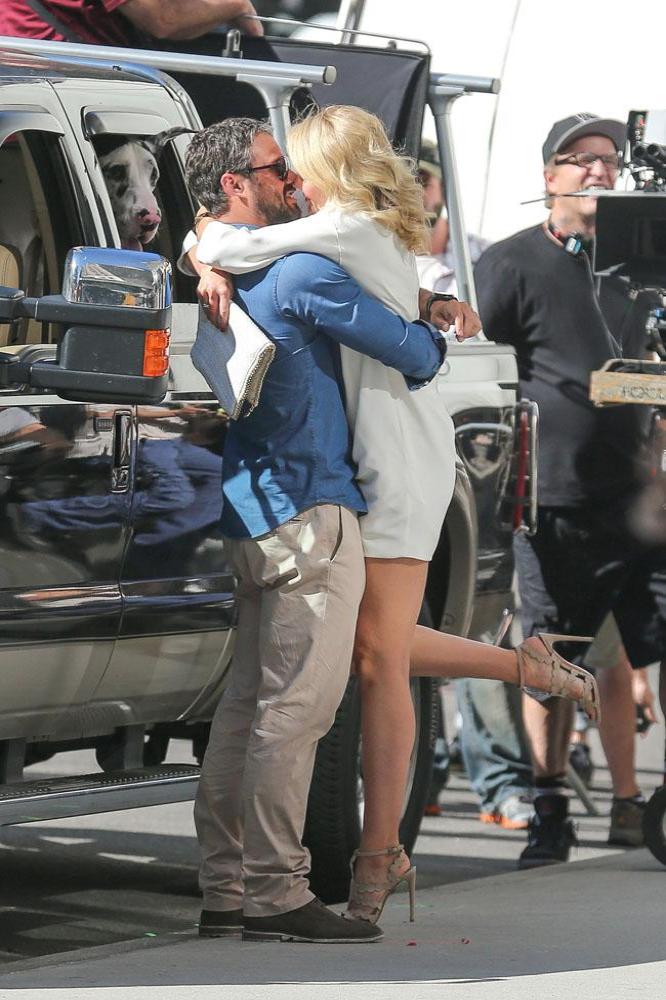 Cameron Diaz and Taylor Kinney film The Other Woman
