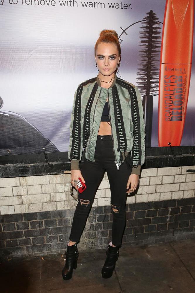 Cara Delevingne at the Rimmel London Launch 