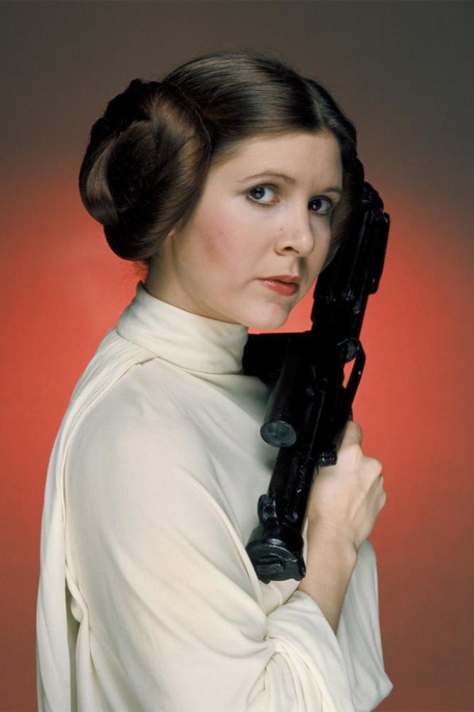Carrie Fisher as Princess Leia