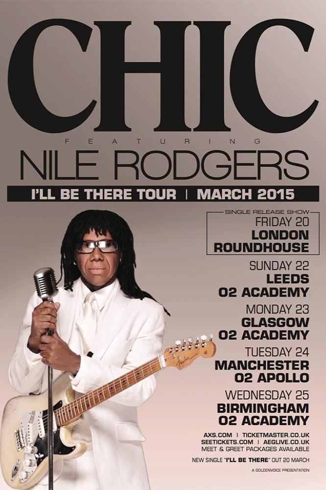 Chic featuring Nile Rodgers' I'll Be There tour