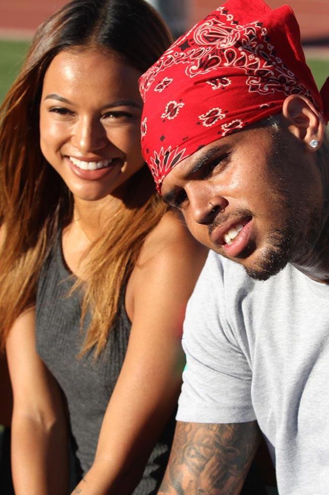 Chris Brown and Karrueche Tran