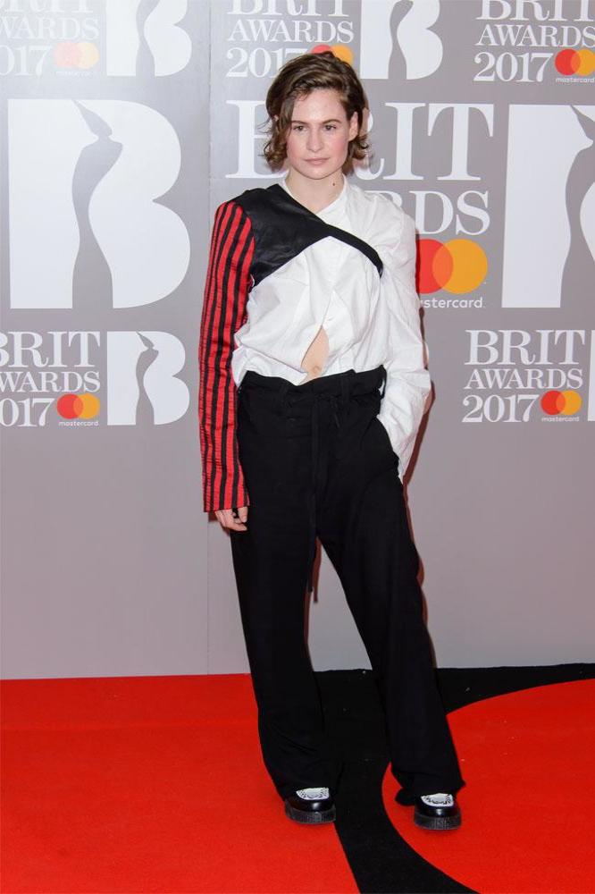 Christine and the Queens at the BRIT Awards