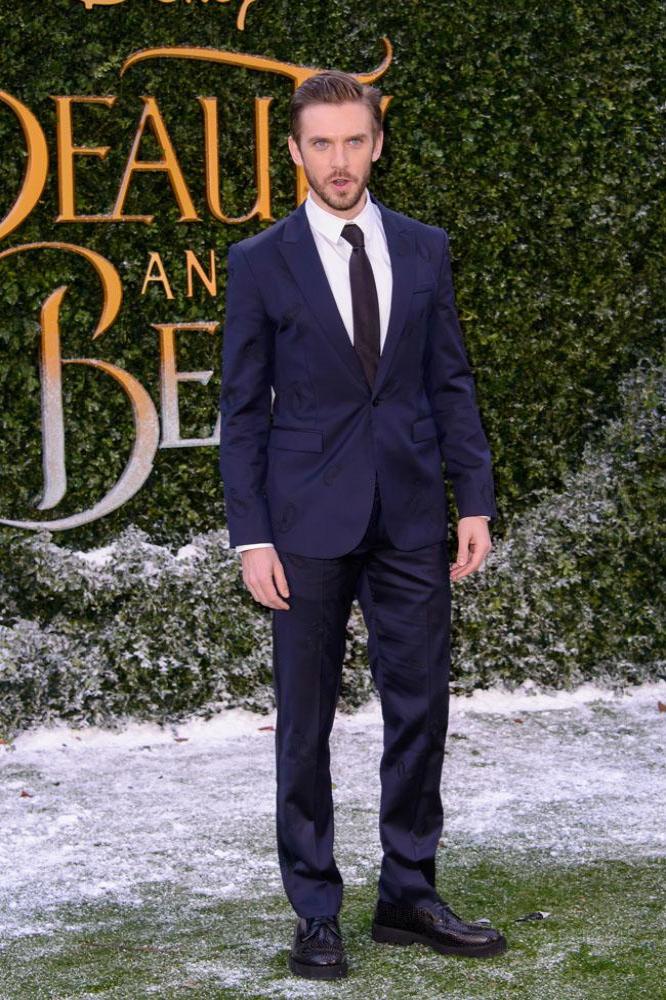 Dan Stevens at the Beauty and the Beast premiere
