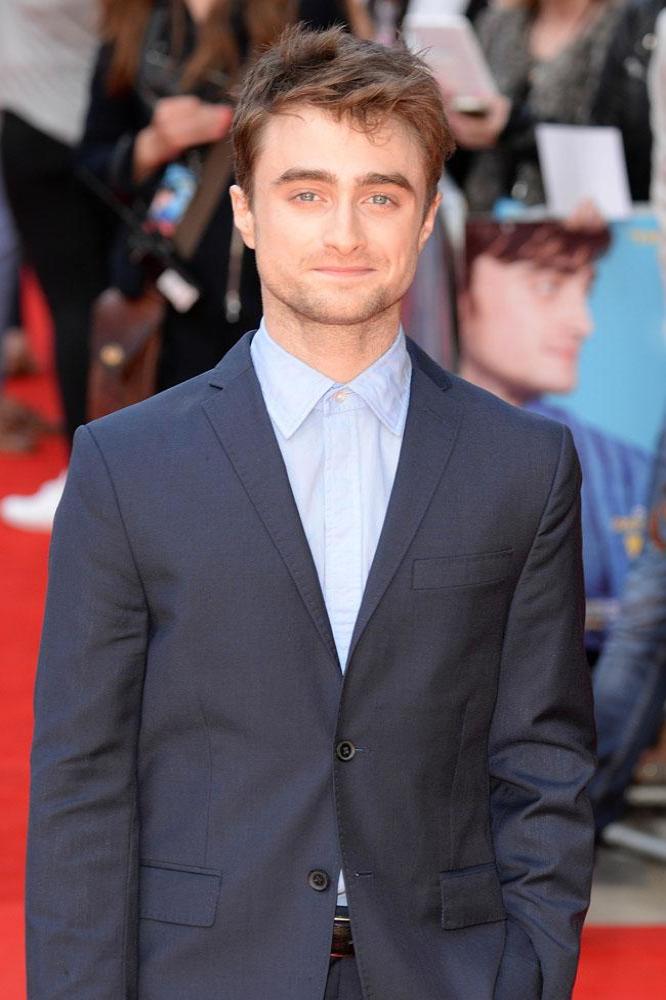 Daniel Radcliffe  says he doesn't know what to say when fans cry