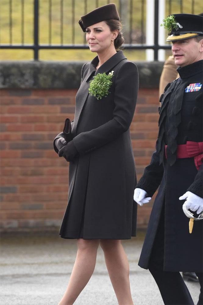 Duchess Catherine at the St. Patrick's Day Parade