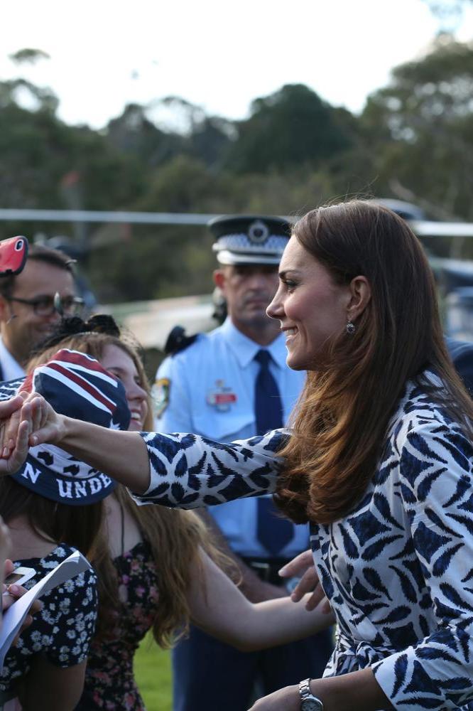 Duchess Catherine in the Blue Mountains, Australia 