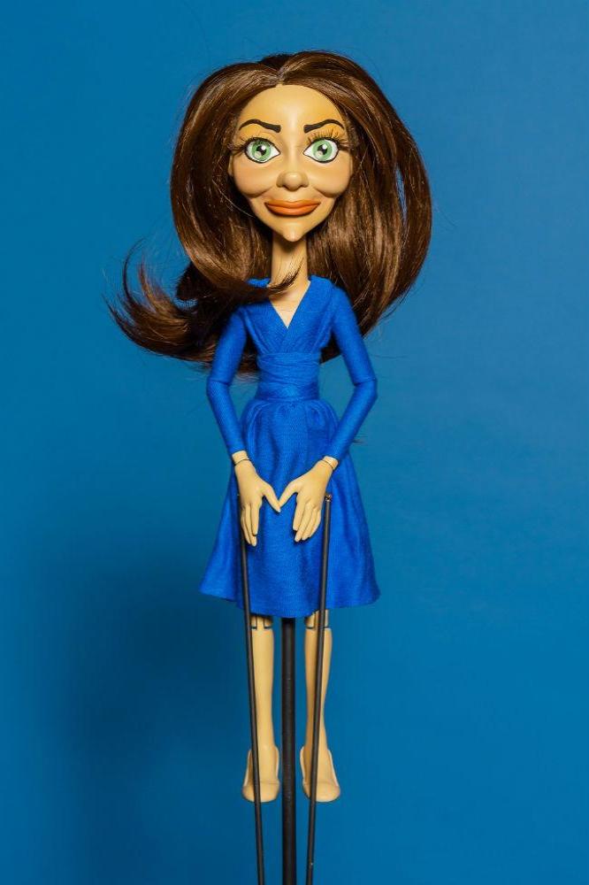 Duchess Catherine's Newzoids puppet for ITV