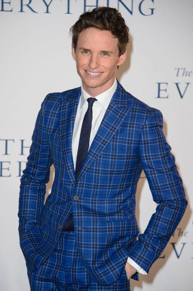 Eddie Redmayne at the Theory of Everything premiere 
